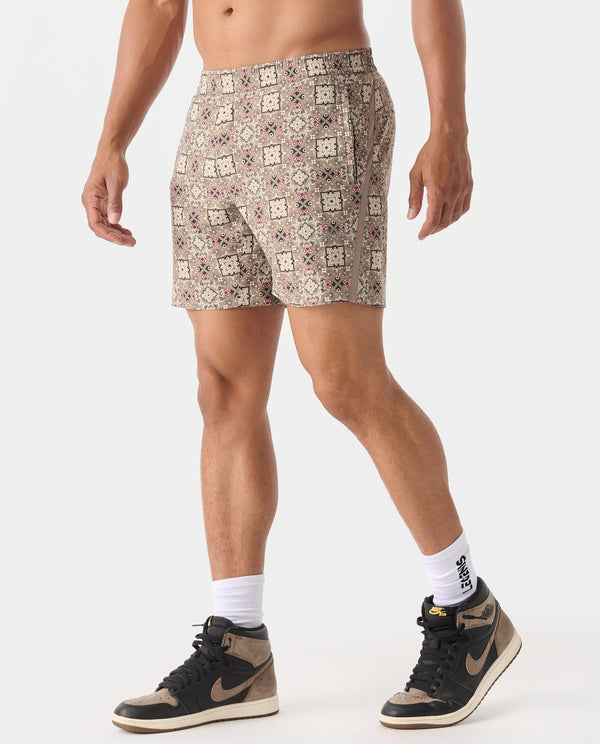 Legends Bishop Short Micro Paisley Taupe