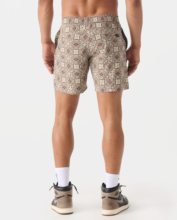 Legends Bishop Short Micro Paisley Taupe
