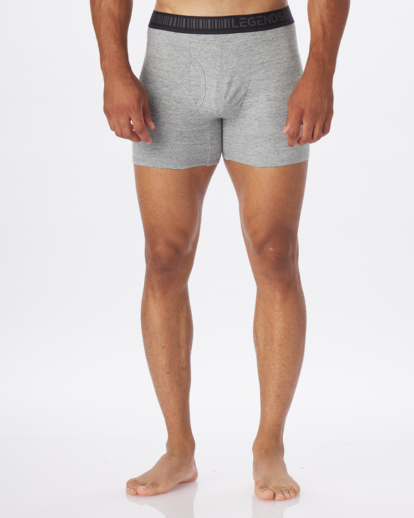 Legends Camwood Boxer Brief Medium Gray Heather