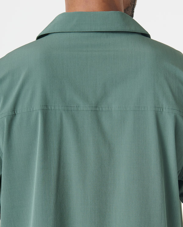 Legends Chief Camp Collar Shirt Hunter Green