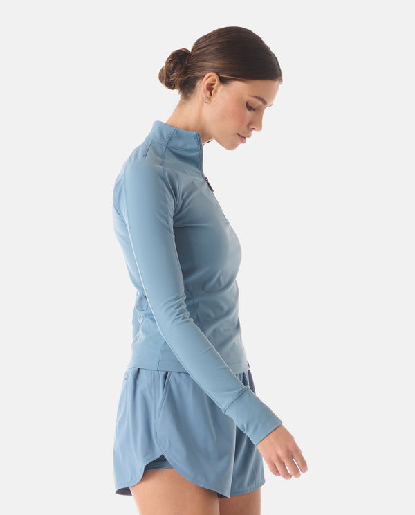 Legends Colbey Quarter Zip Bluestone
