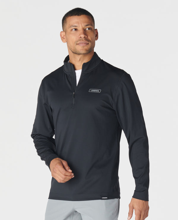 legends Culver Quarter Zip Black