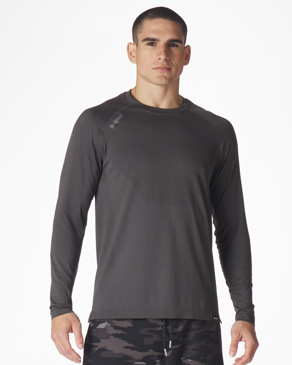 legends Dash LS Tee Charcoal