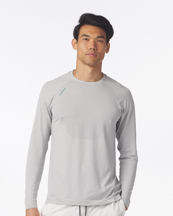 legends Dash LS Tee Light Gray