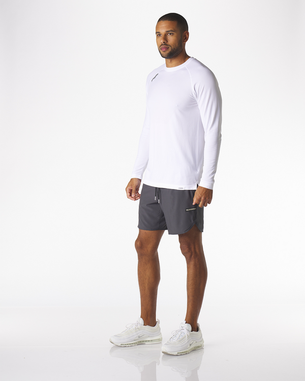 Legends Dash LS Tee White