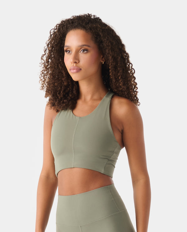 Legends Elle Cropped Tank Fern