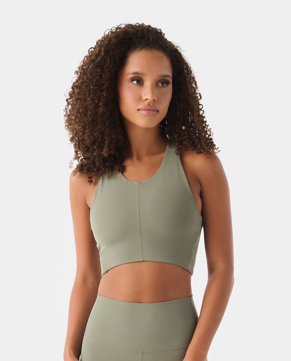 legends Elle Cropped Tank Fern