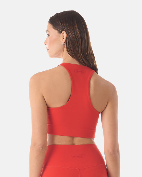 Legends Elle Cropped Tank Poppy