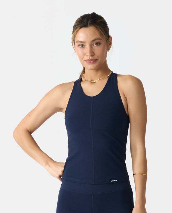legends Elle Tank Indigo
