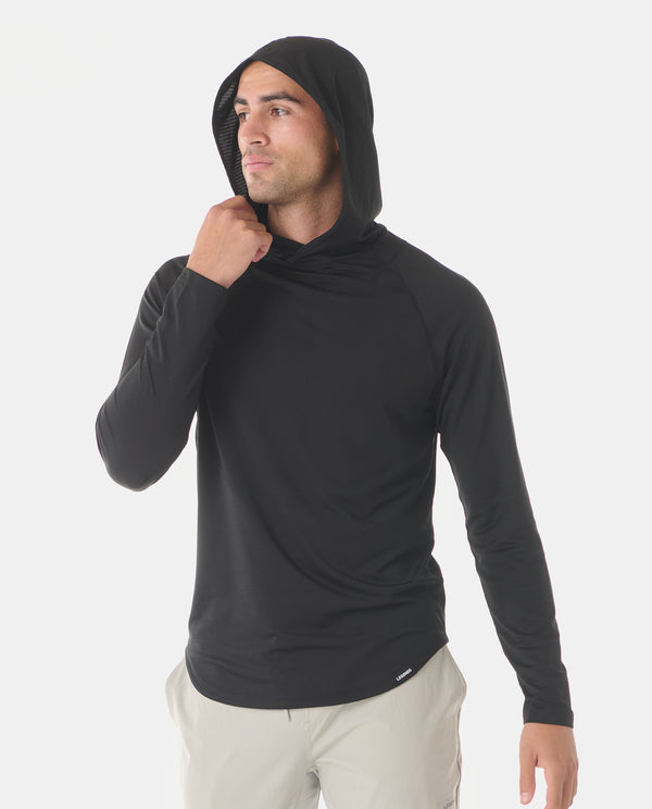 Legends Enzo Hooded LS Black