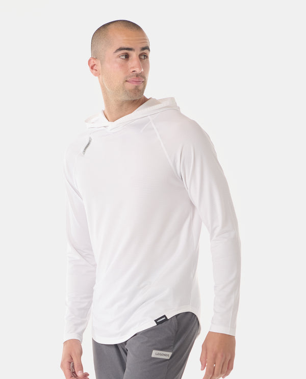 Legends Enzo Hooded LS White