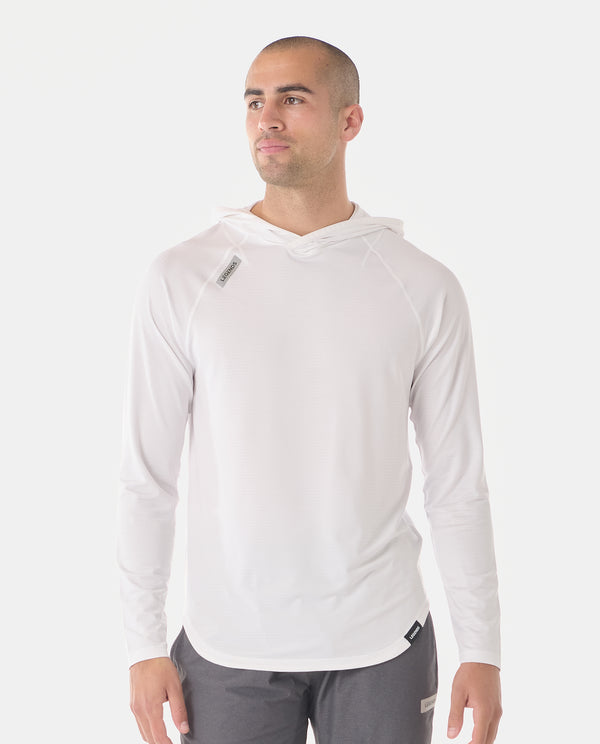 legends Enzo Hooded LS White