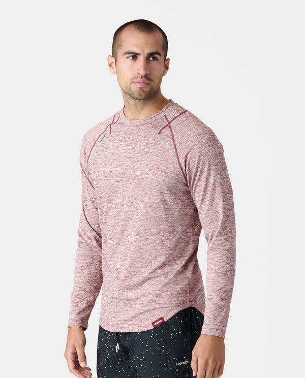 Legends Enzo LS Tee Ruby Heather