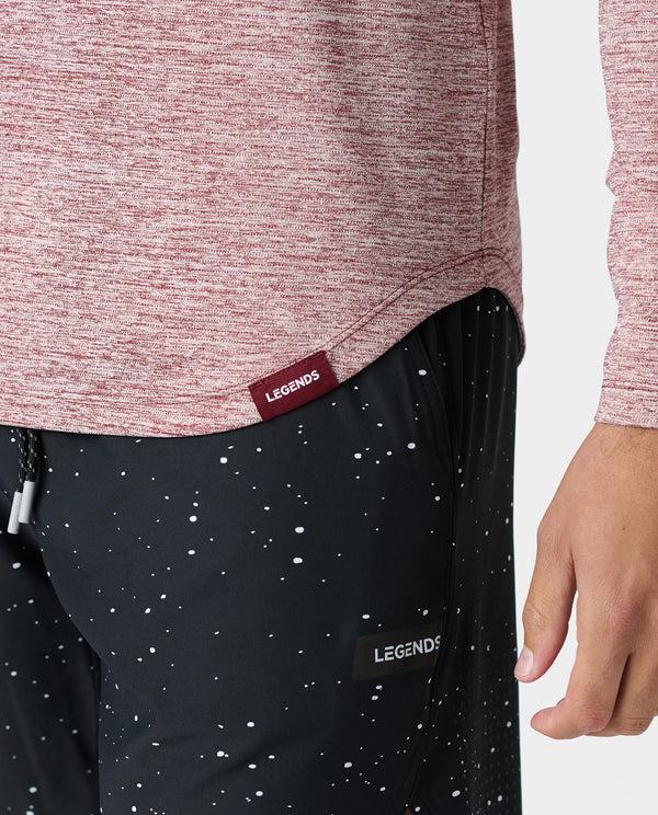 Legends Enzo LS Tee Ruby Heather