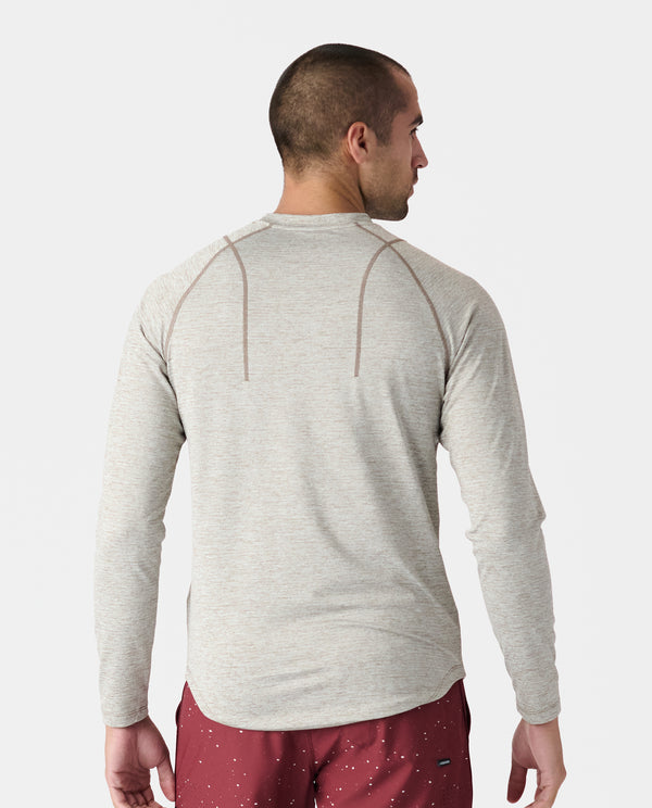 Legends Enzo LS Tee Taupe Heather