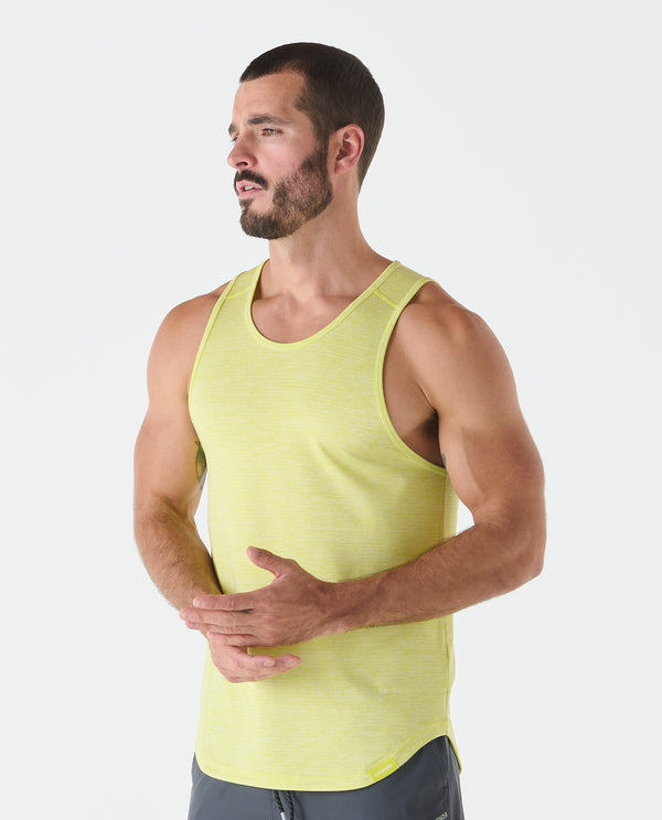 Legends Enzo Tank Arctic Lime Heather