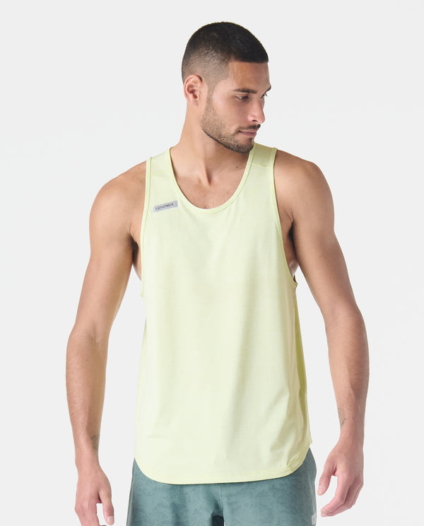 legends Enzo Tank Honeydew Heather