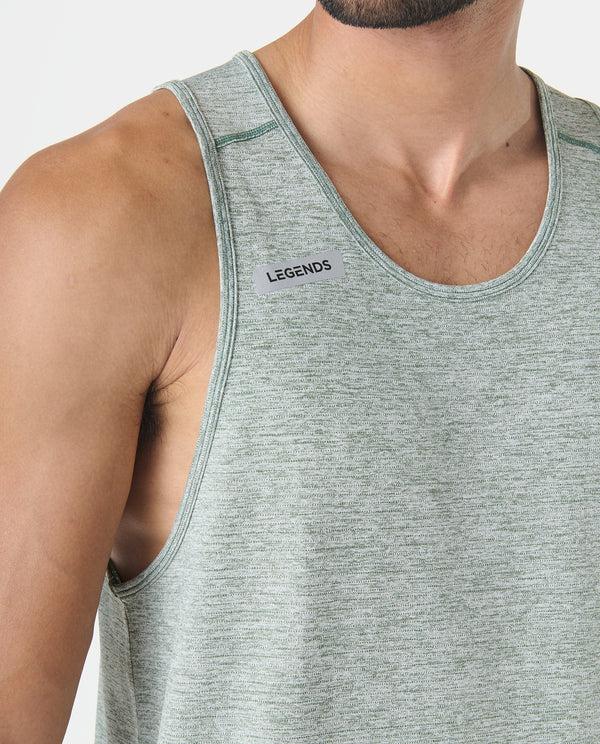 Legends Enzo Tank Hunter Green Heather