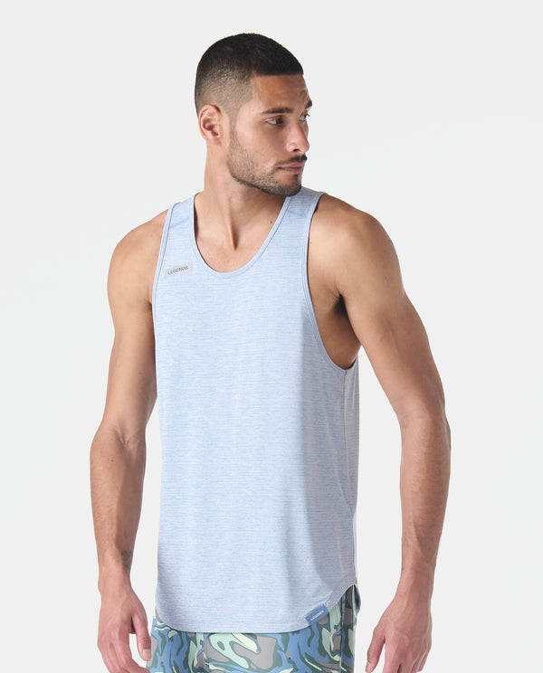 Legends Enzo Tank Sea Heather