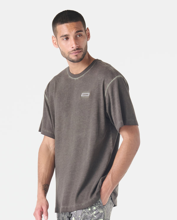 Legends Fairfax Oversized Lunar Tee Washed Umber