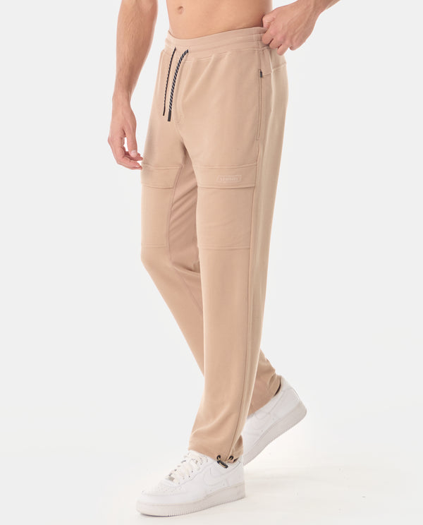 Legends Glen Waffle-Knit Cargo Sweatpant Camel