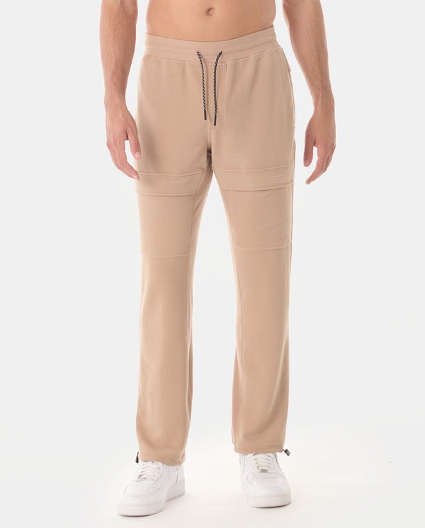 legends Glen Waffle-Knit Cargo Sweatpant Camel