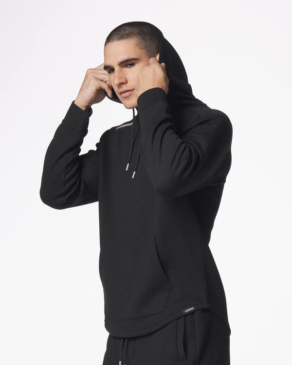 Legends Hawthorne Tech Hoodie Black Heather
