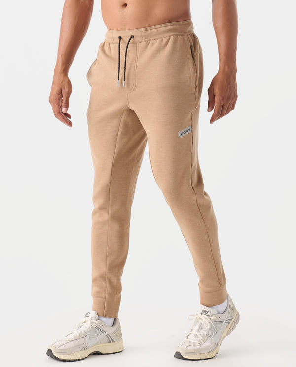 Legends Hawthorne Tech Jogger Camel Heather