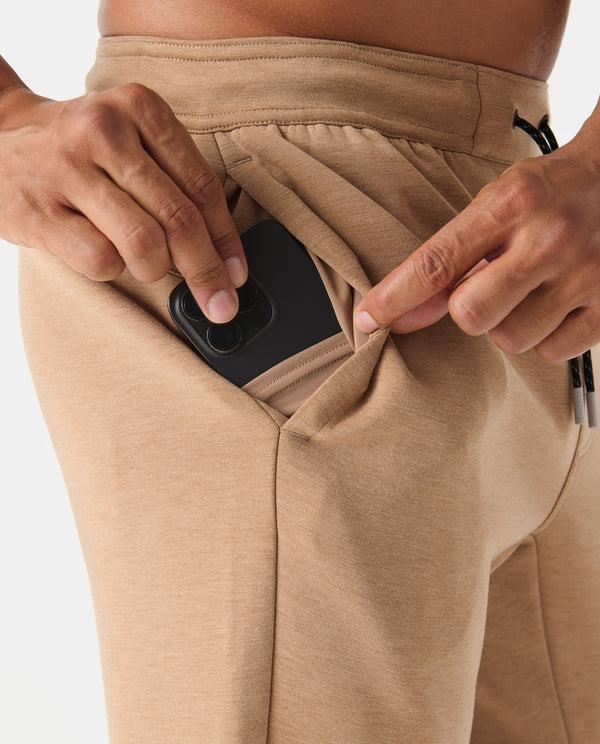 Legends Hawthorne Tech Jogger Camel Heather