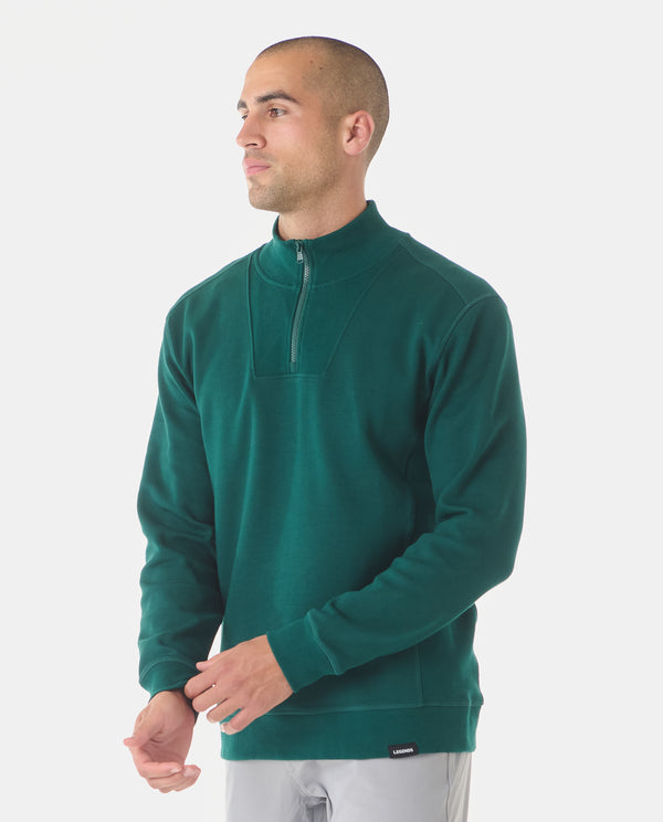 Legends Highland Quarter Zip Cedar
