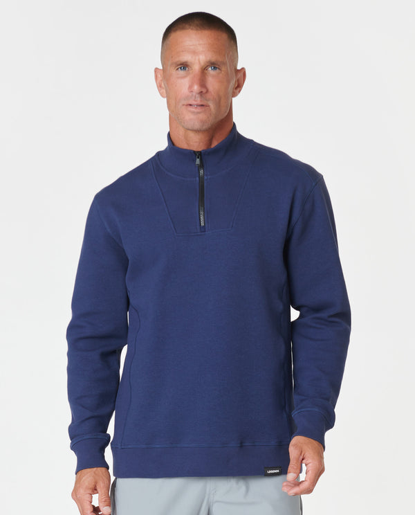 legends Highland Quarter Zip Navy