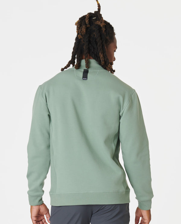 Legends Highland Quarter Zip Sea Spray