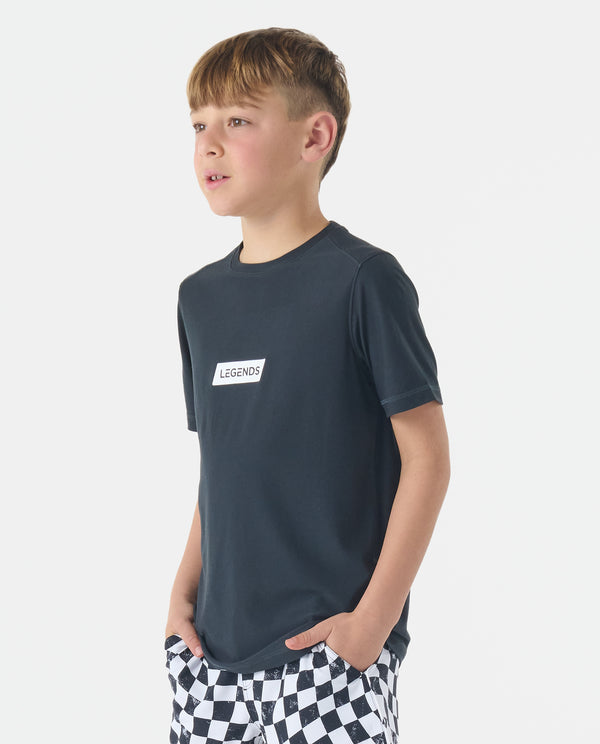 Legends Little Legends Aire Tee Rhombus Black