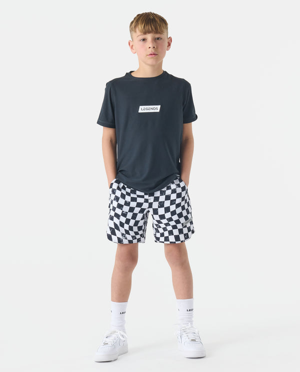 Legends Little Legends Aire Tee Rhombus Black