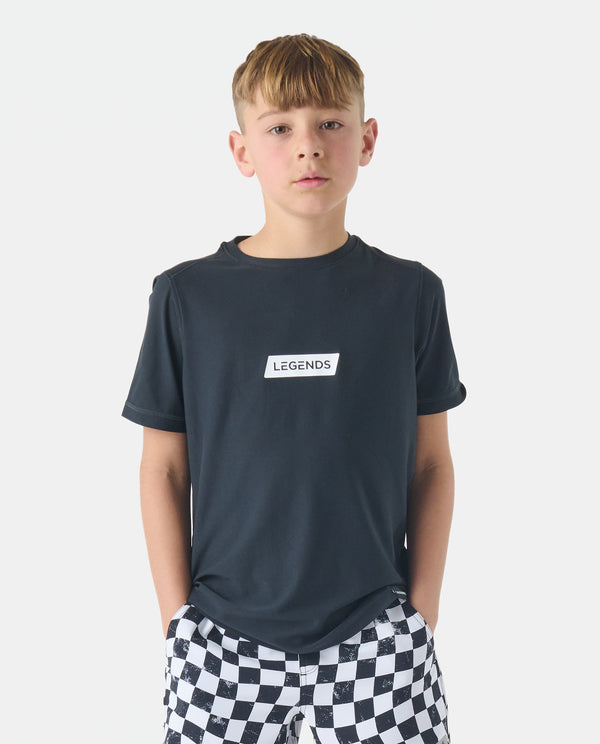 legends Little Legends Aire Tee Rhombus Black