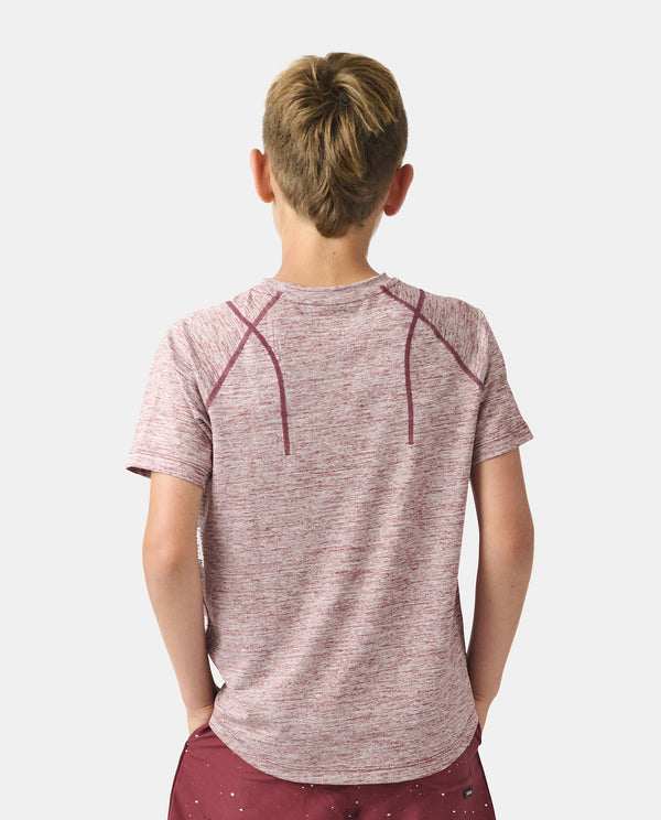 Legends Little Legends Enzo Tee Ruby Heather