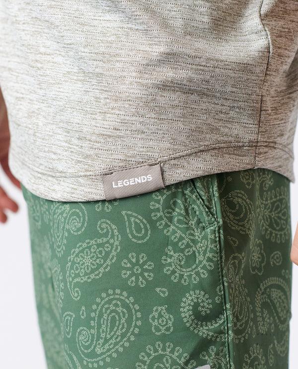 Legends Little Legends Enzo Tee Taupe Heather