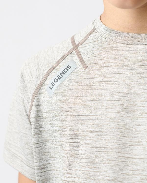 Legends Little Legends Enzo Tee Taupe Heather