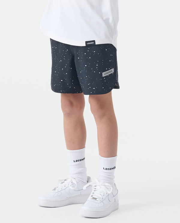 Legends Little Legends Luka Short Black Splatter