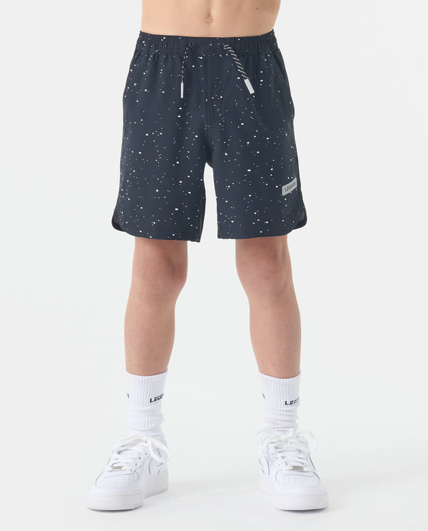 legends Little Legends Luka Short Black Splatter