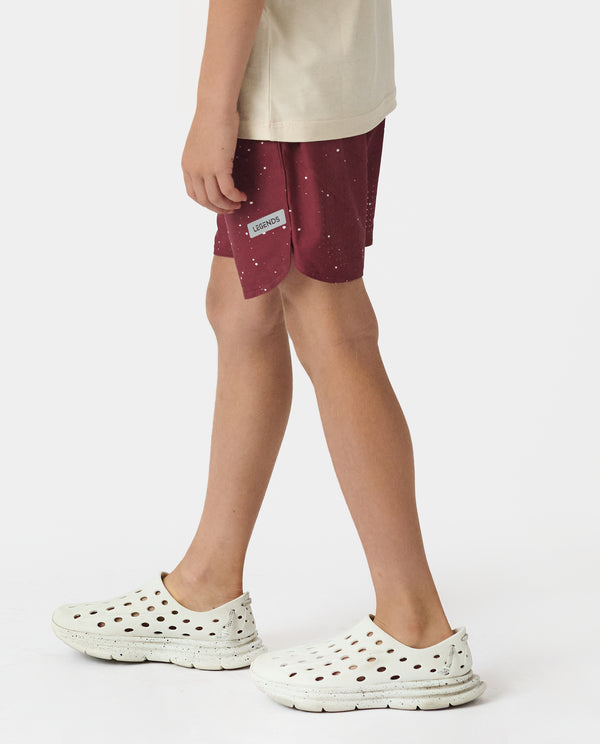 Legends Little Legends Luka Short Ruby Splatter