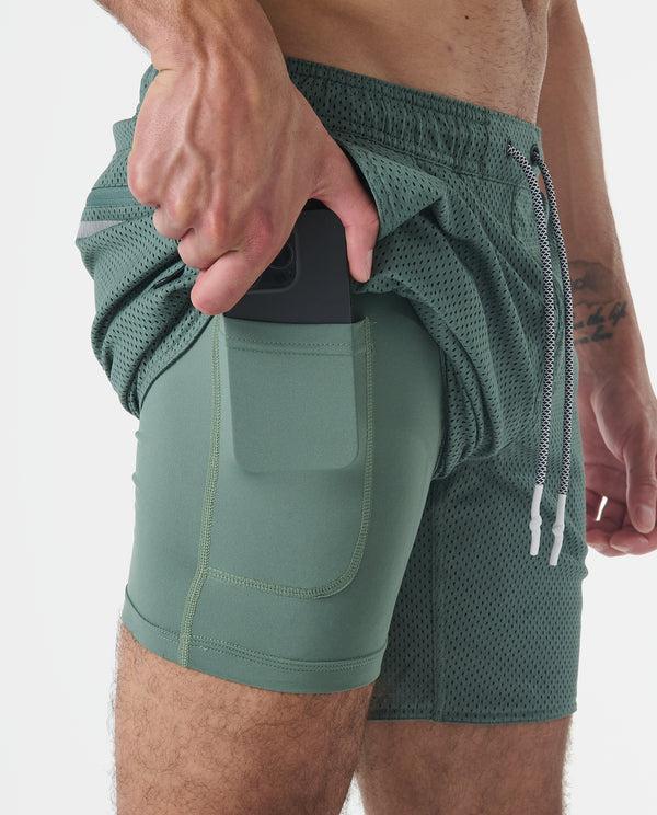 Legends Luka Mesh Short Hunter Green