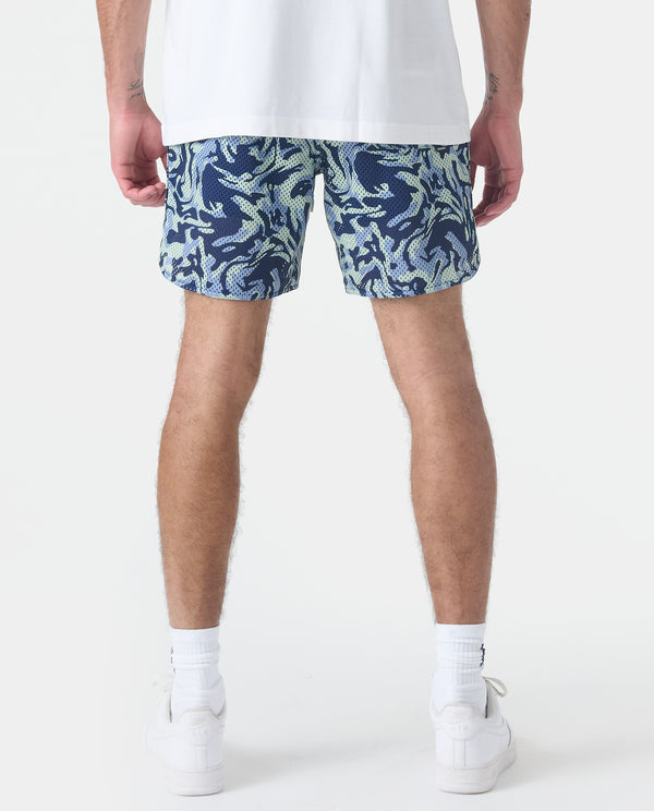 Legends Luka Mesh Short Hydrocoral Sea