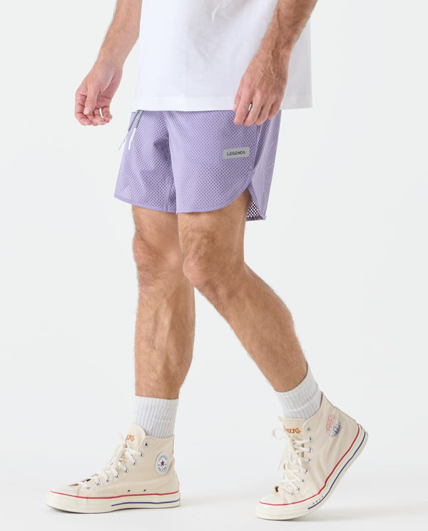 Legends Luka Mesh Short Violet Sky