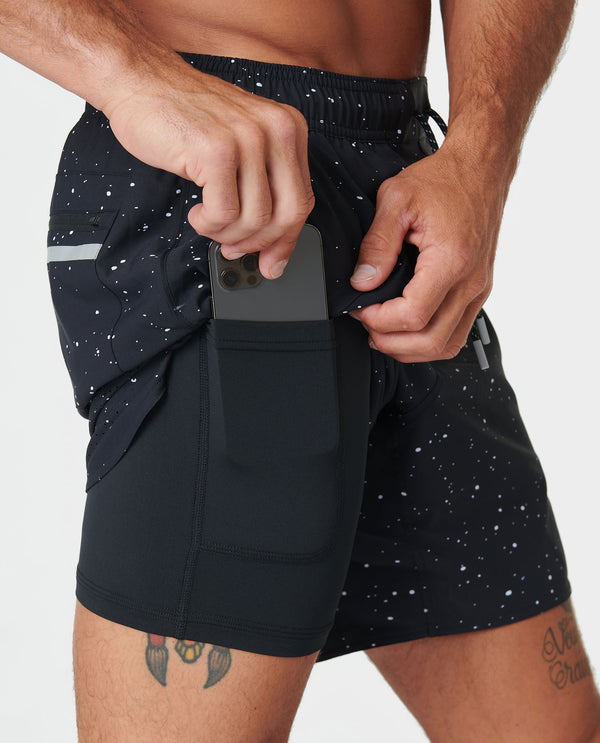 Legends Luka Short Black Splatter