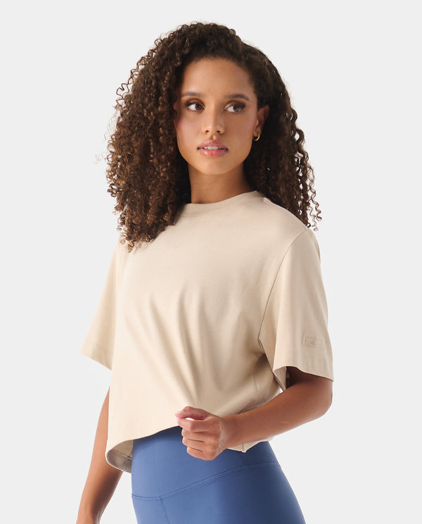 Legends Milo Cropped Tee Dune