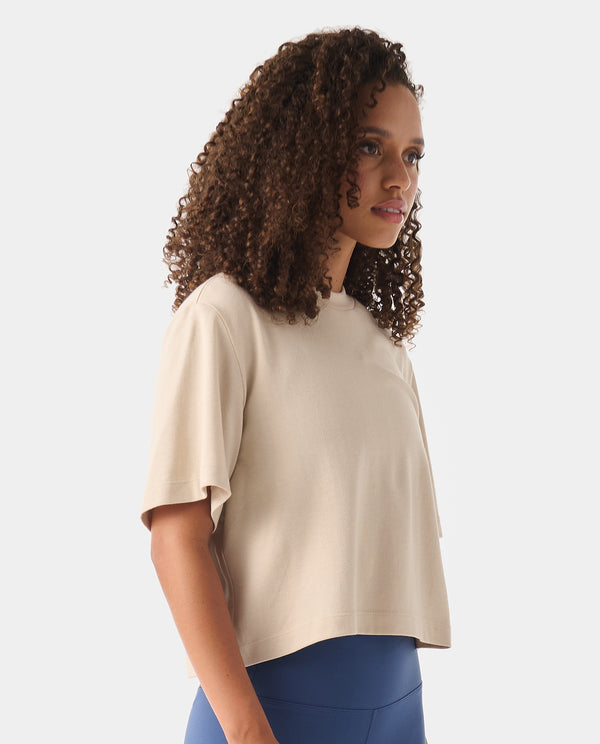 Legends Milo Cropped Tee Dune