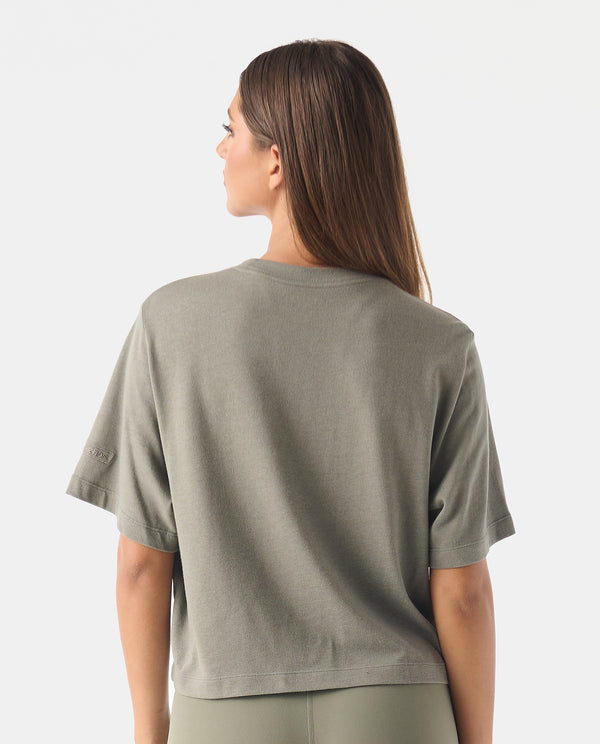 Legends Milo Cropped Tee Fern