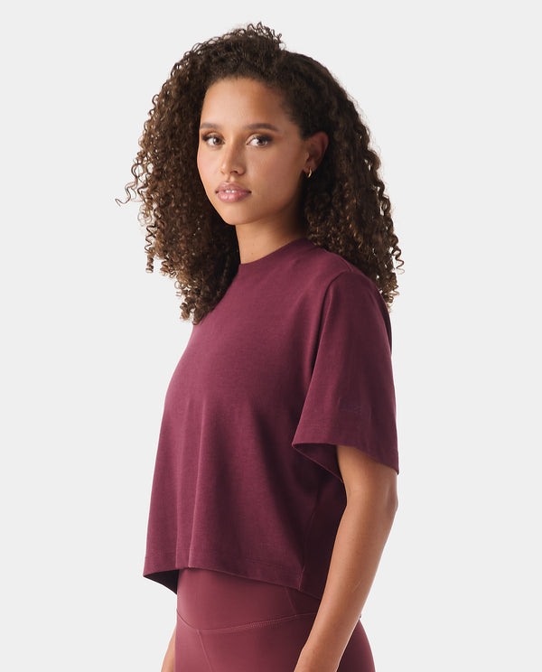 Legends Milo Cropped Tee Fig