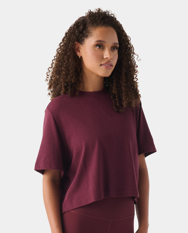 Legends Milo Cropped Tee Fig